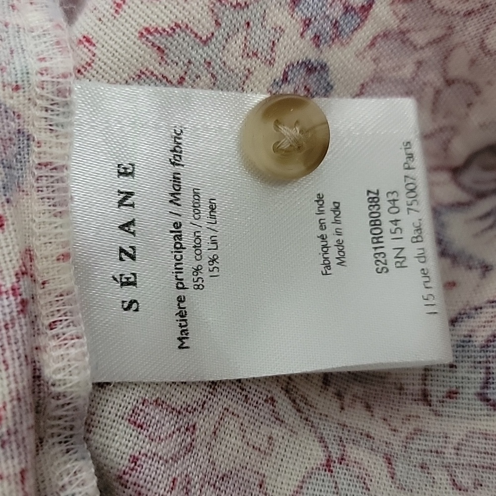 Sezane x Sea NY Roxanne Midi Dress in Emilia 36 4 - Picture 5 of 7